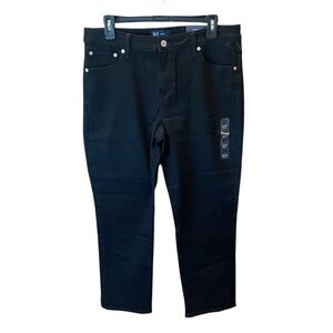 NWT GAP women’s Classic Straight leg stretch denim jeans 14 Short black